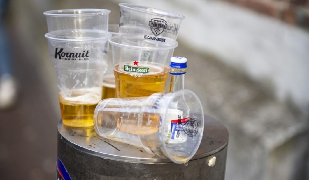 Gebruik plastic in horeca